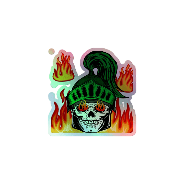 Square Rage Holographic sticker product image (1)