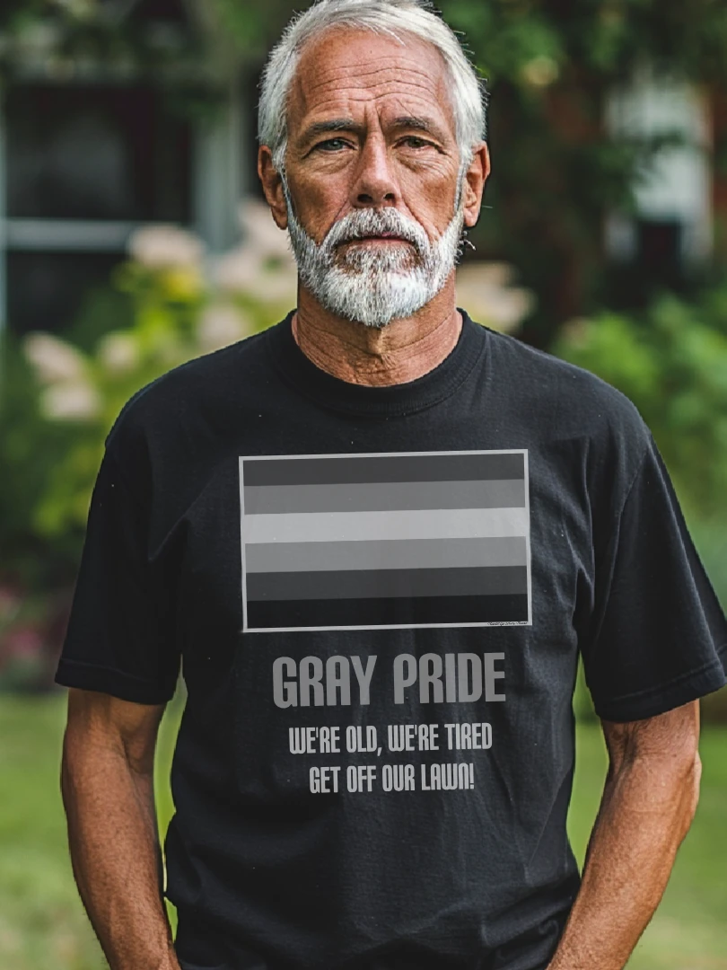 Gray Pride tshirt product image (1)