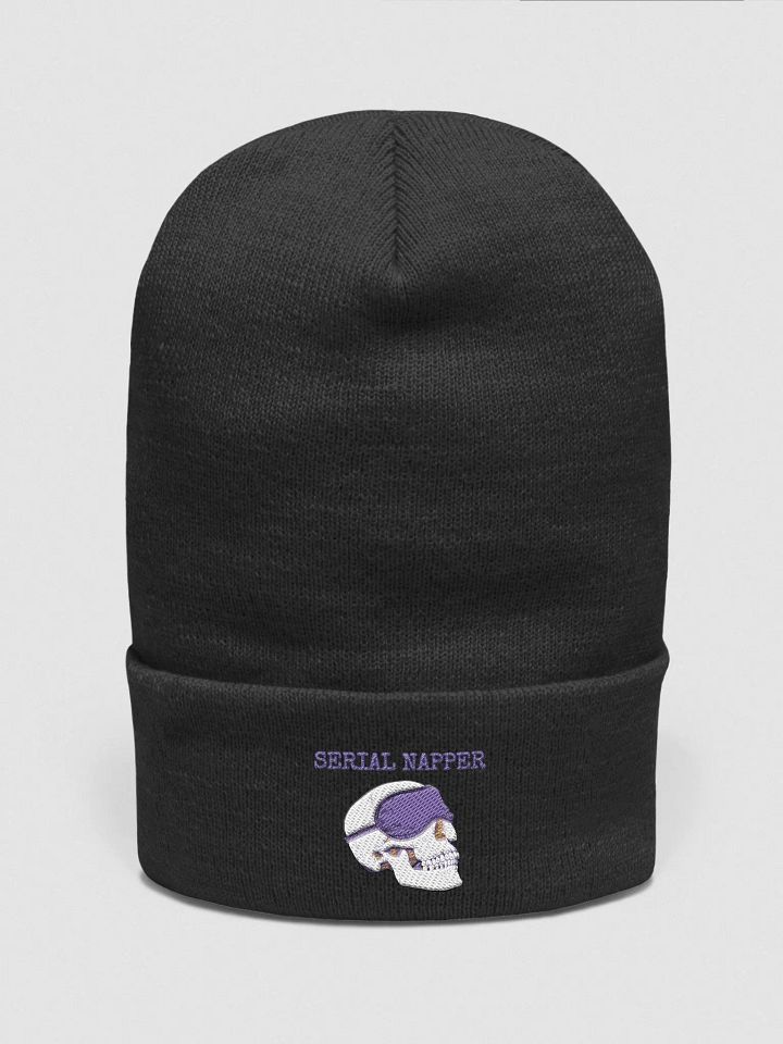 Serial Napper Sleepy Skully Beanie product image (1)