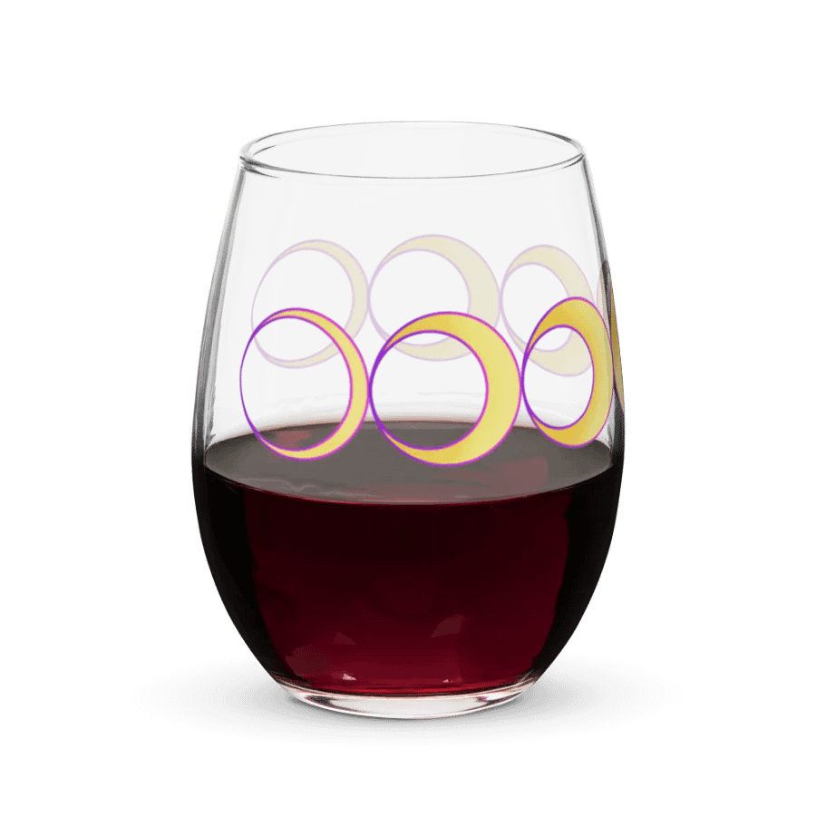 Moonie Phases Stemless Wine Glass product image (8)