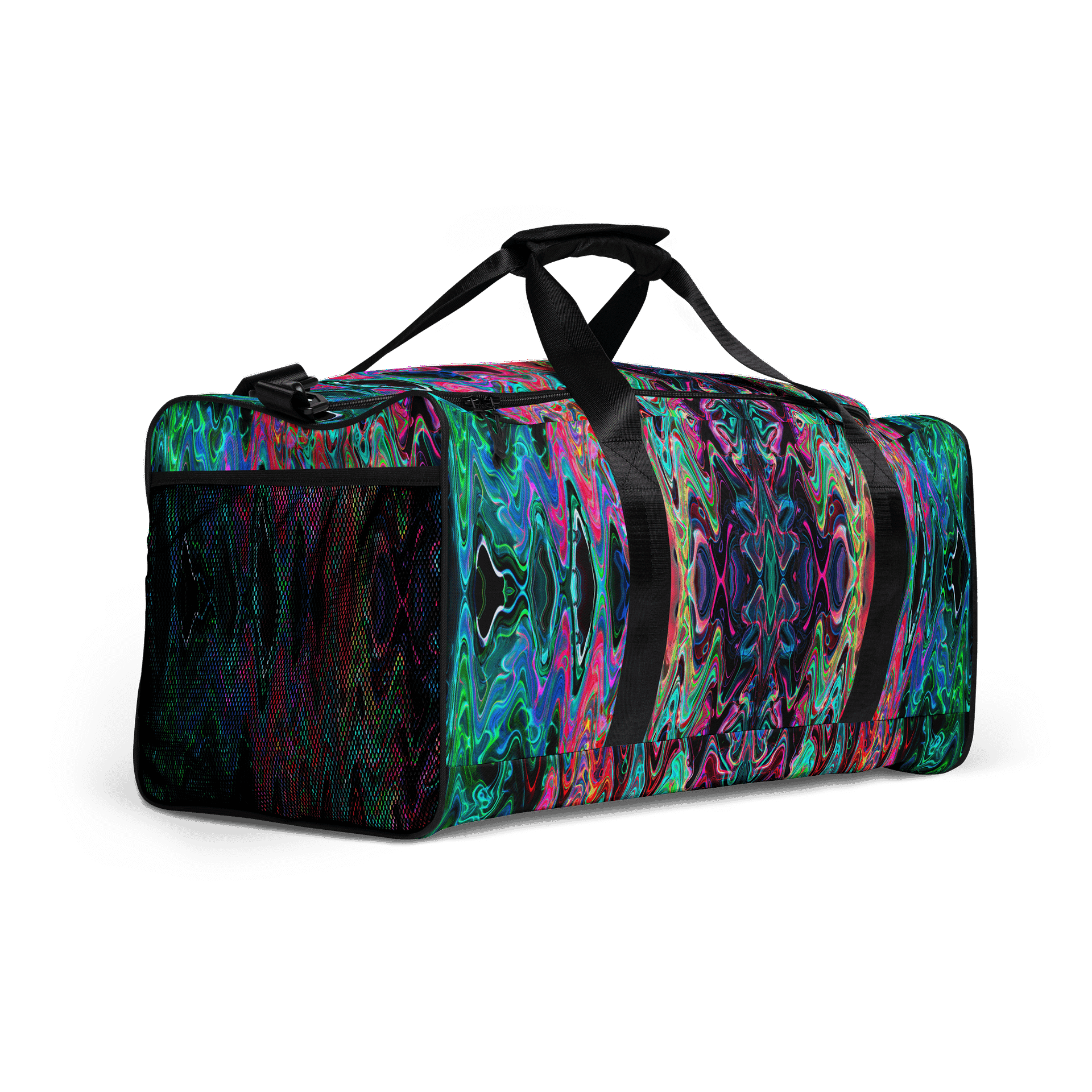 Radiant Resonance Fracture All-Over Print Duffle product image (6)