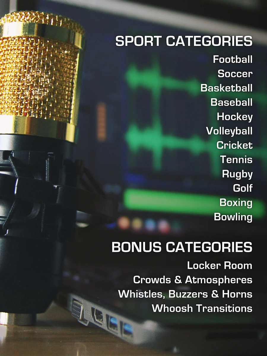 Ultimate Sports SFX Pack product image (2)