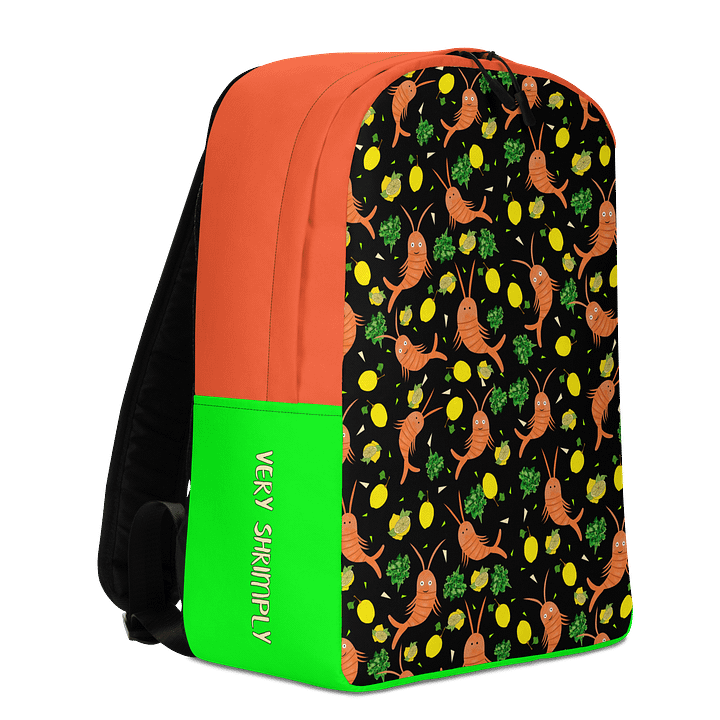 Playful Lobster and Lemon All-Over Backpack product image (2)