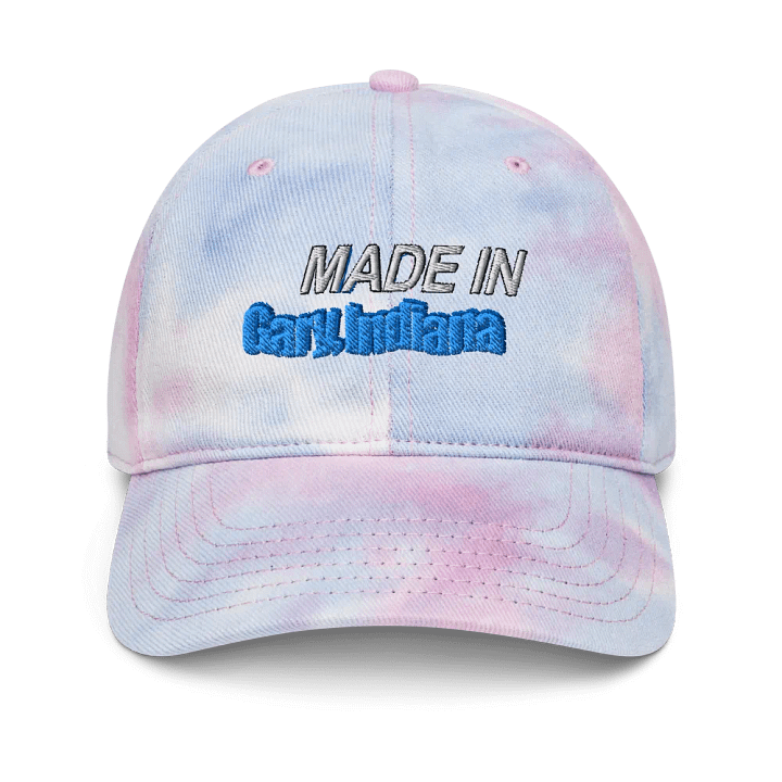MADE IN GARY, INDIANA TIE-DYE HAT product image (1)