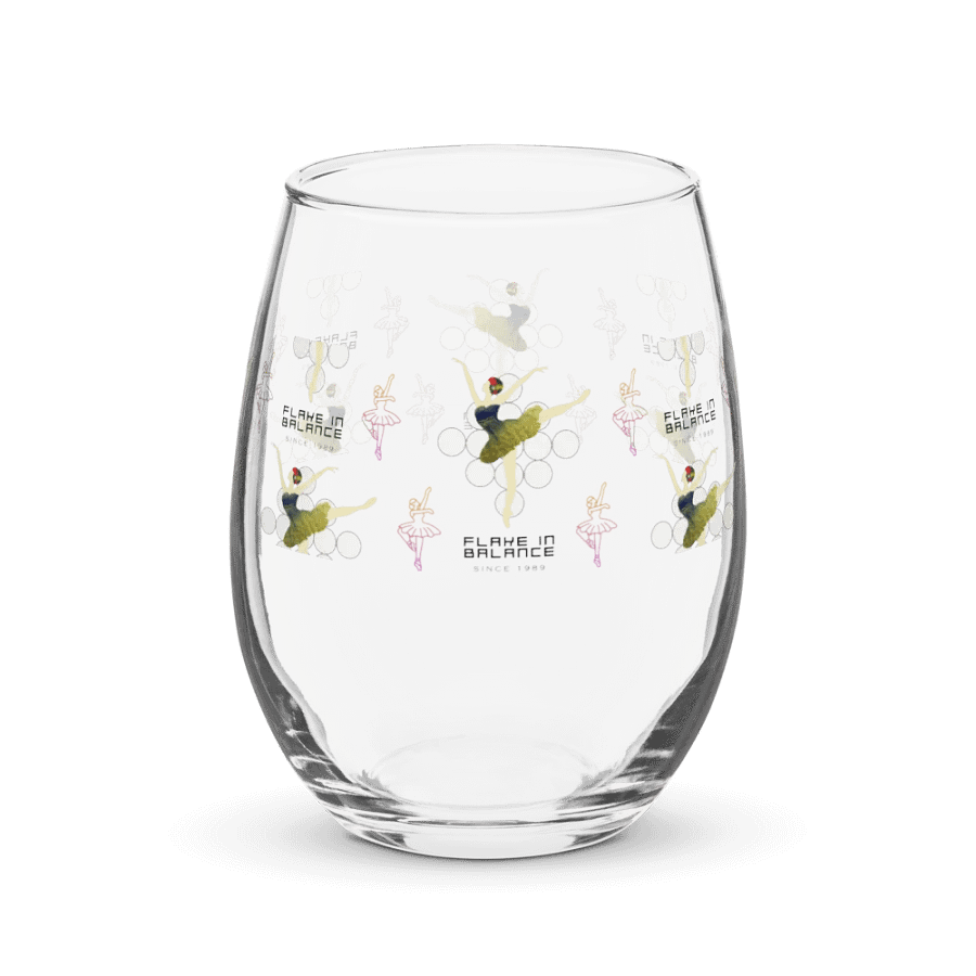 Flake in Balance Stemless Wine Glass product image (4)