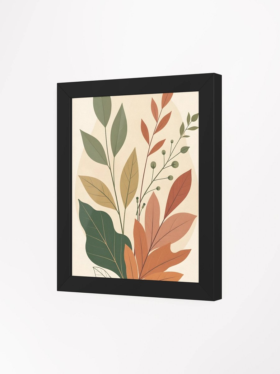 "Autumn Leaves Minimalist Botanical Wall Art | 8x10 Print" product image (3)