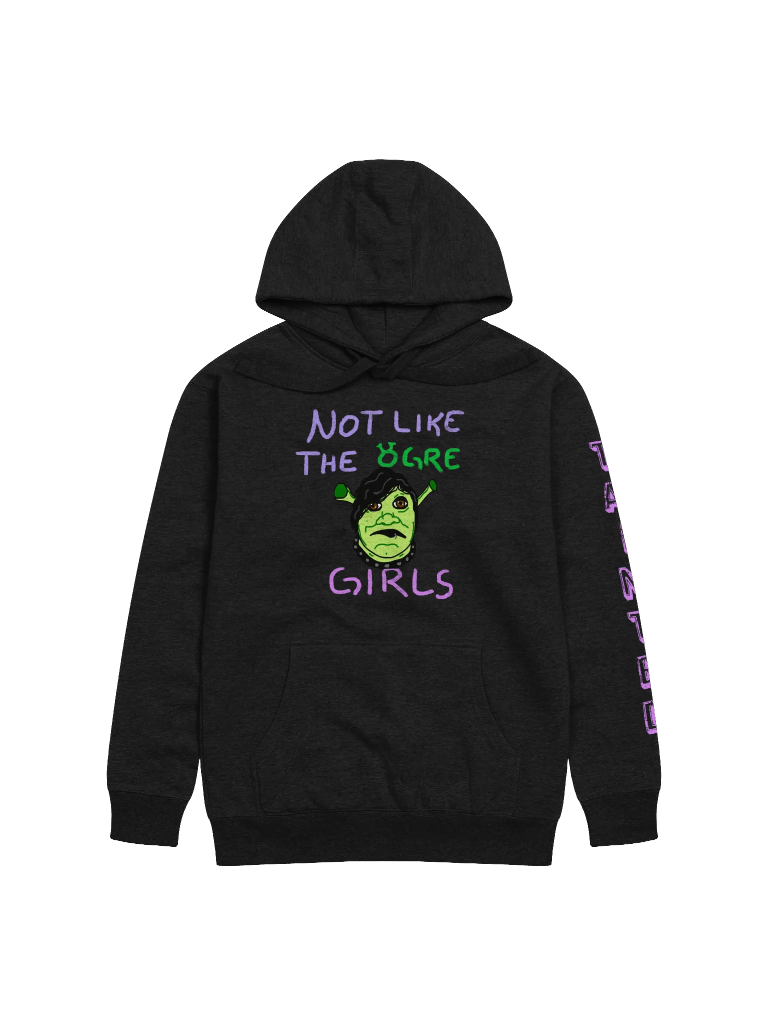 Not like the ogre girls Unisex Hoodie product image (1)