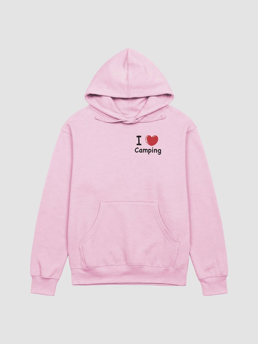 I Love Camping Ladies Hoodie product image (1)