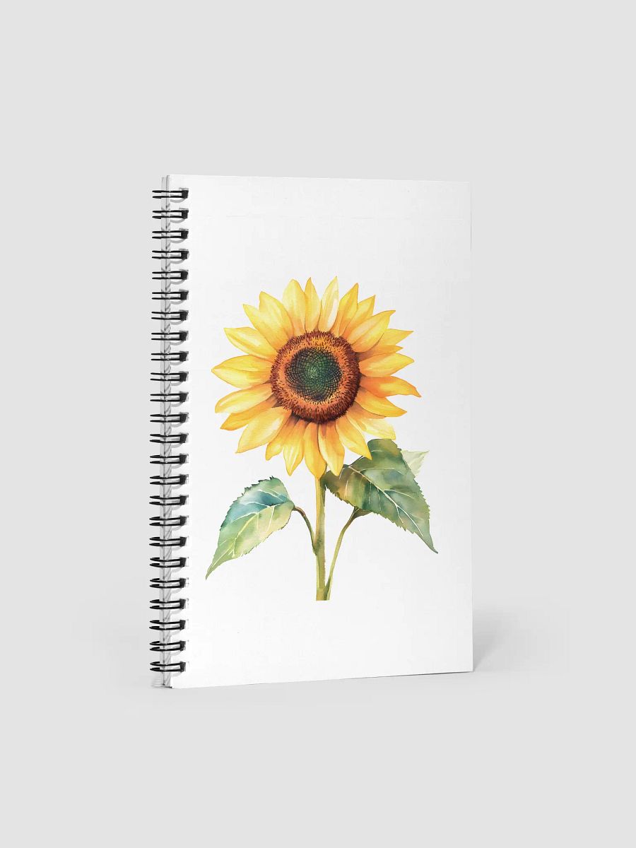 Sunflower Dreams Spiral Notebook product image (1)