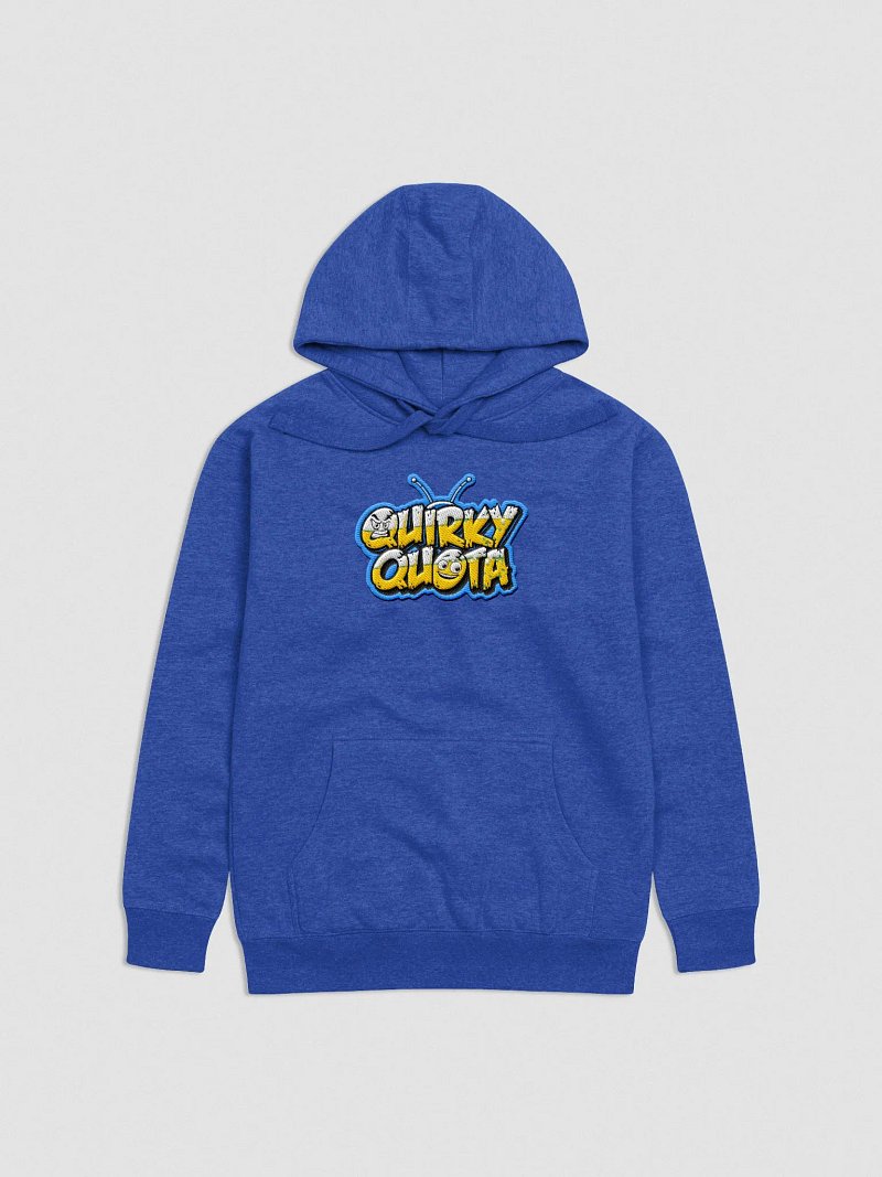 Quirky Quota Embroidered Hoodie