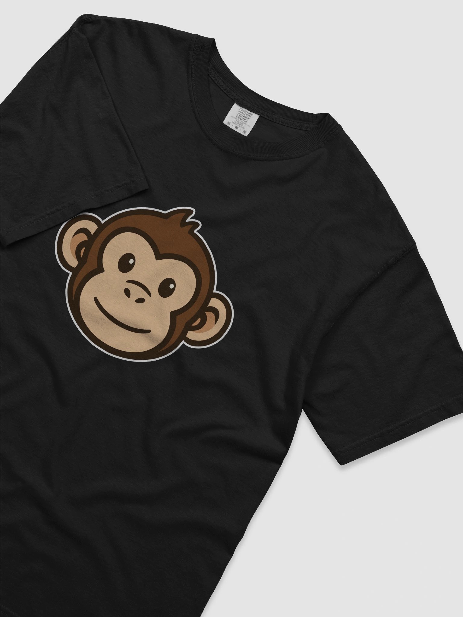 Monkey Face - Black T-Shirt product image (2)