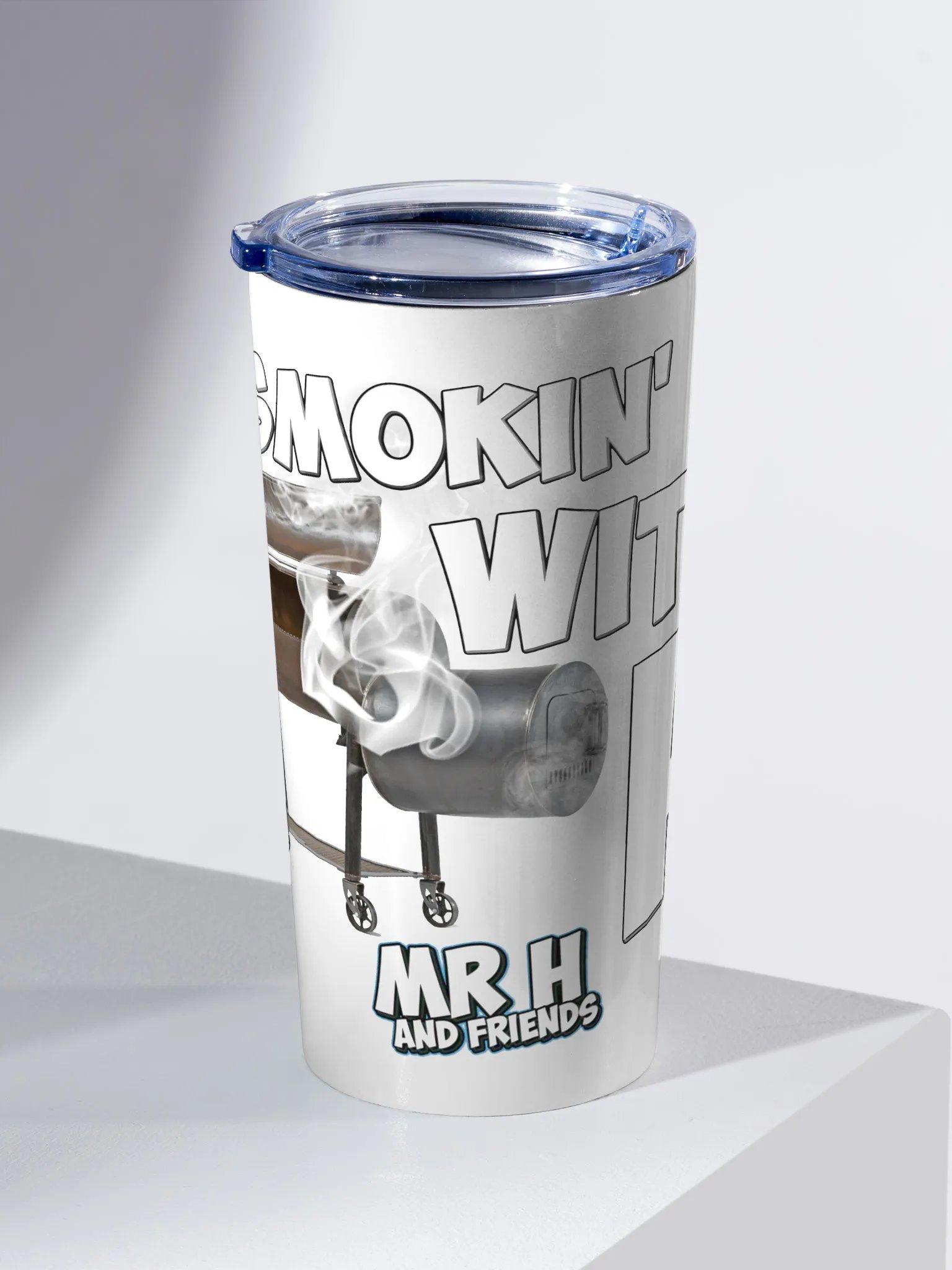 Smokin' With H 20oz Stainless Steel Tumbler product image (2)