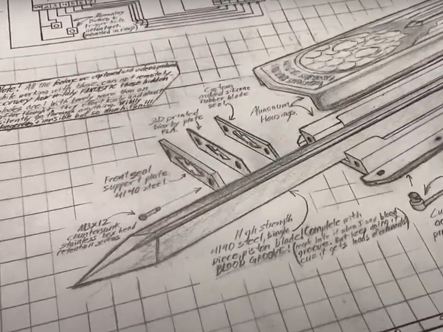 Hidden Blades Blueprint product image (4)