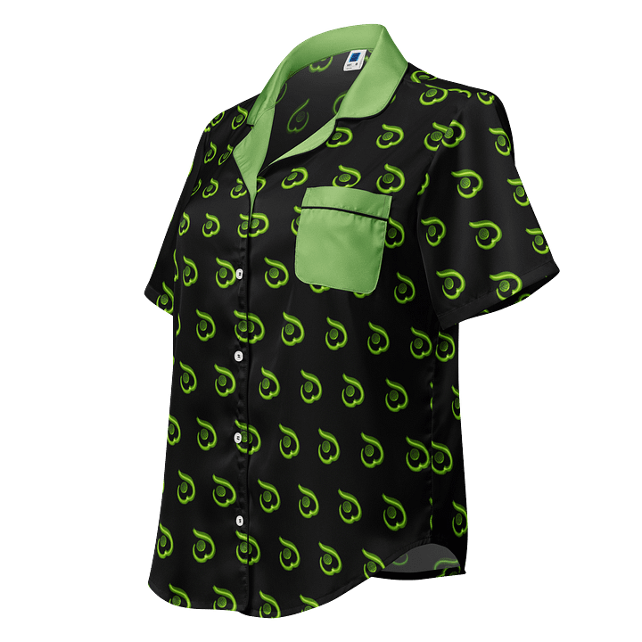 WILLOWISP Field Agent Patterned Short Sleeve Pajama Top product image (1)