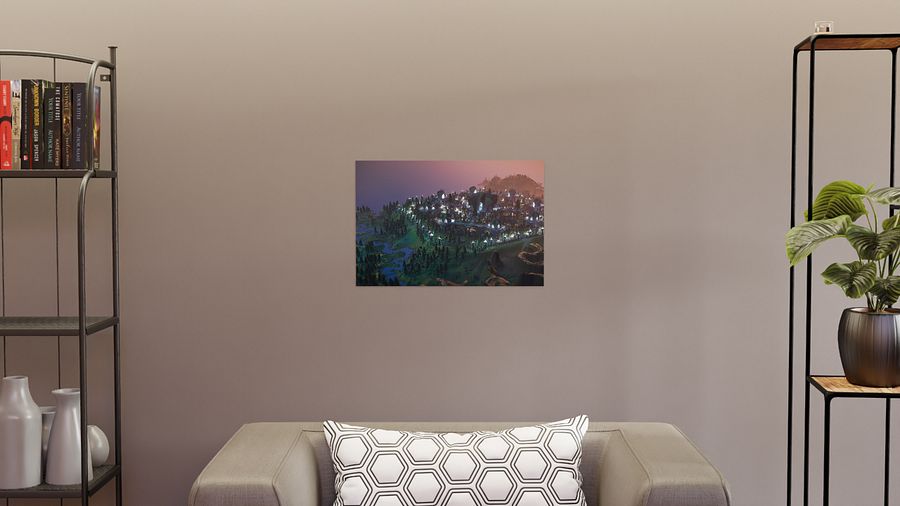 Prifddinas | Enhanced Matte 3D OSRS Poster product image (5)