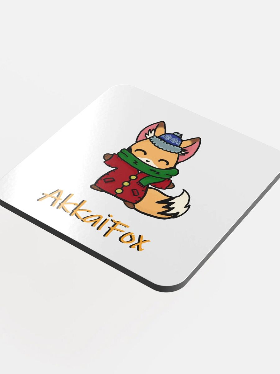 Fox Winter Corked Coaster product image (4)