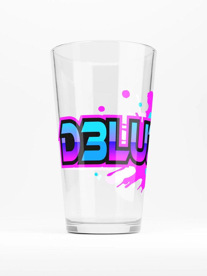DJ D3LUZIONAL #2 PINT GLASS product image (2)
