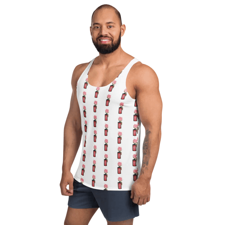 Cinestill Rose Pattern Adult Men's Tank Top product image (2)