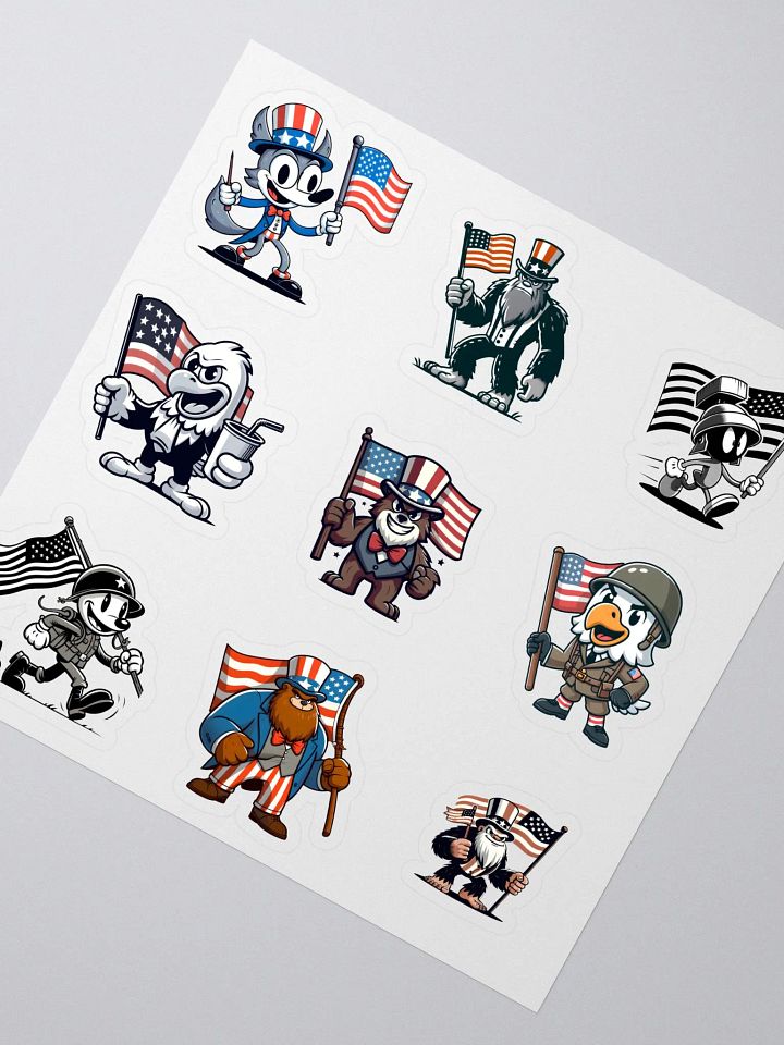 4th of July Stickers product image (2)