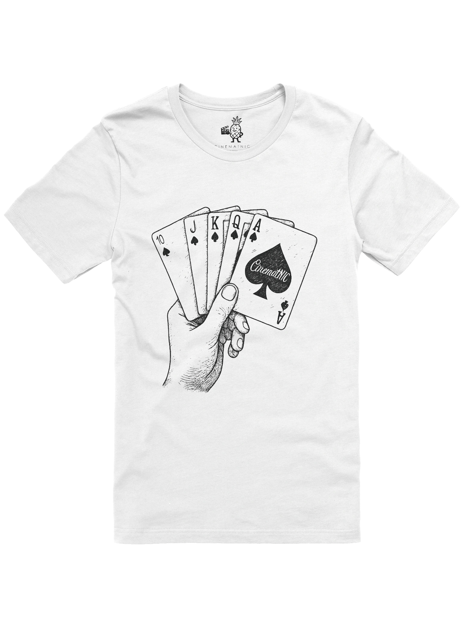 Royal Flush Winning Poker Hand Unisex T-Shirt product image (1)