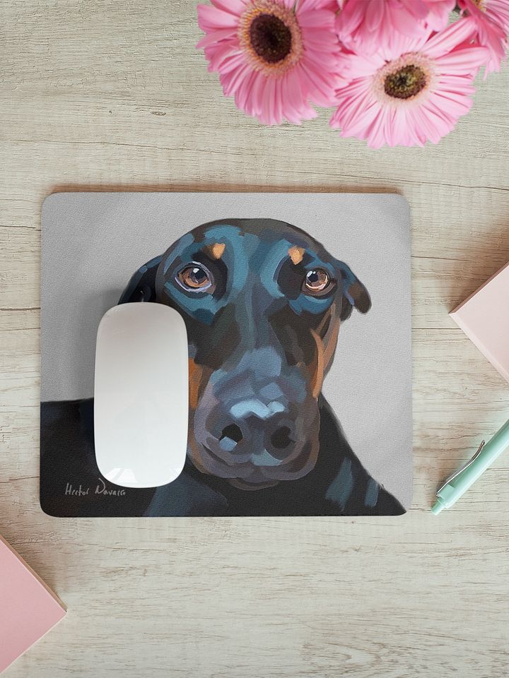Chica's portrait Mouse Pad product image (1)