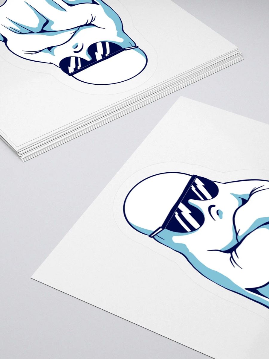 Very Angry Ghost Halloween Funny Sticker product image (4)