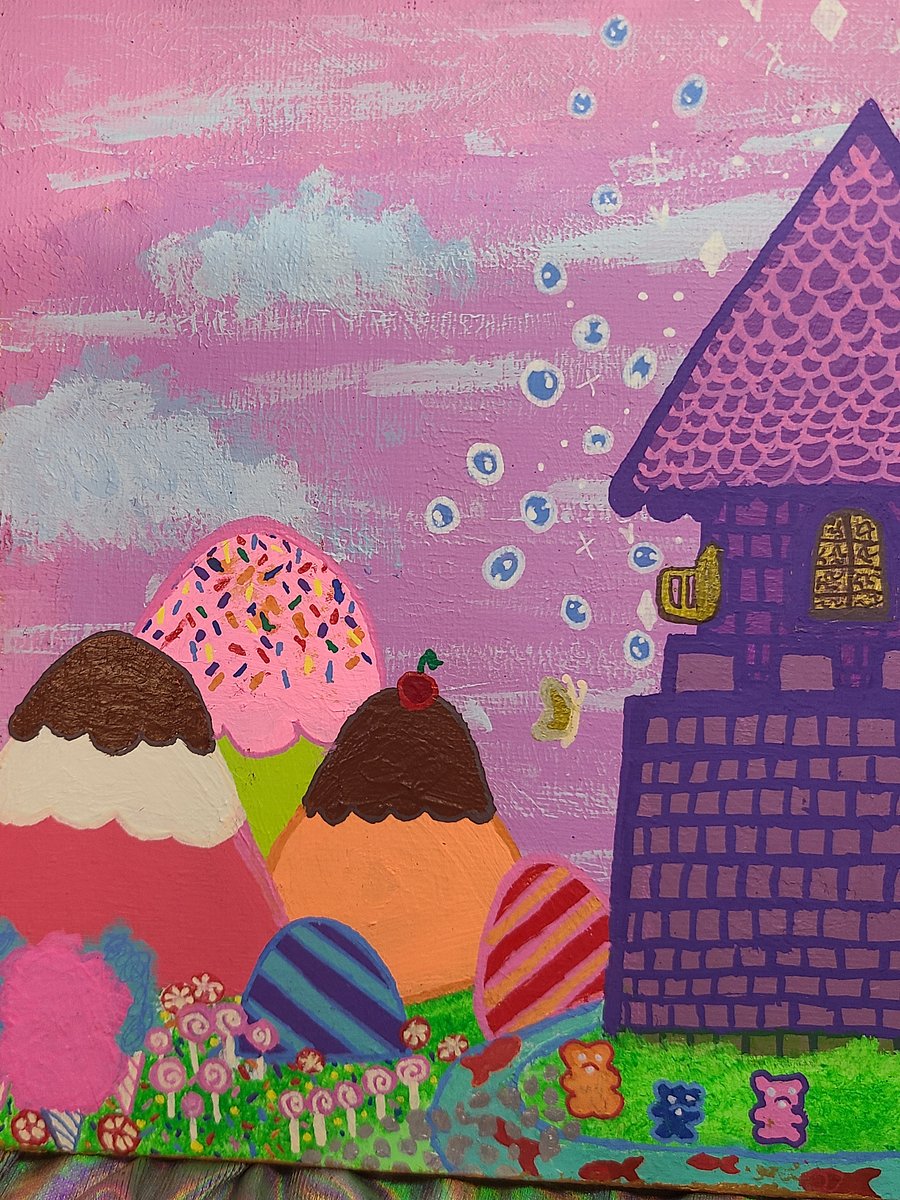 Kandi Kingdom - 8x10 painting on canvas product image (5)