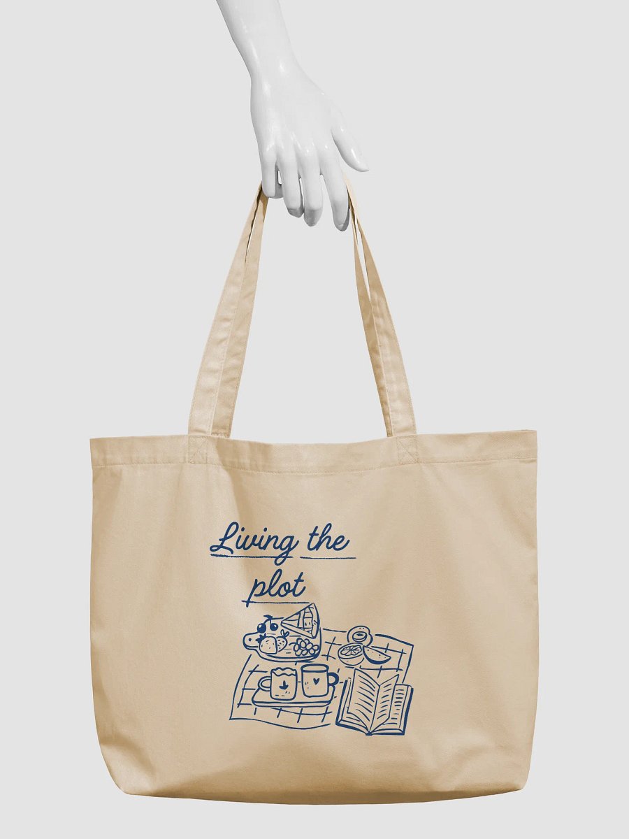 Living The Plot Bookish Summer Tote Bag- larger product image (3)