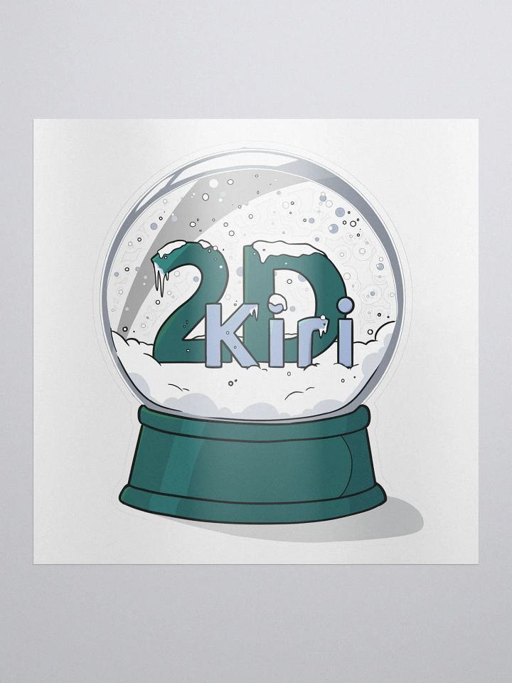 Snowglobe Sticker product image (1)