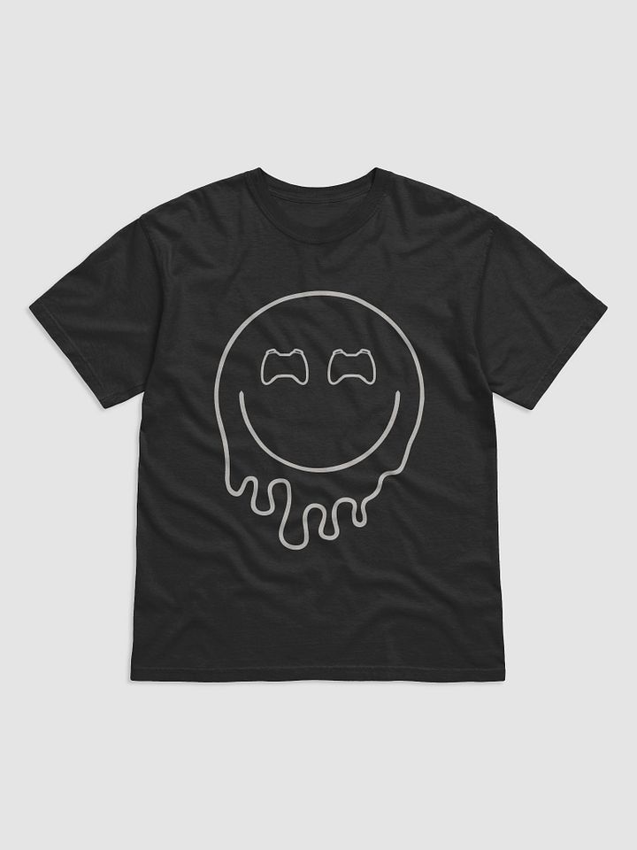 Drip Smiley Controller Face T-Shirt (White) product image (1)