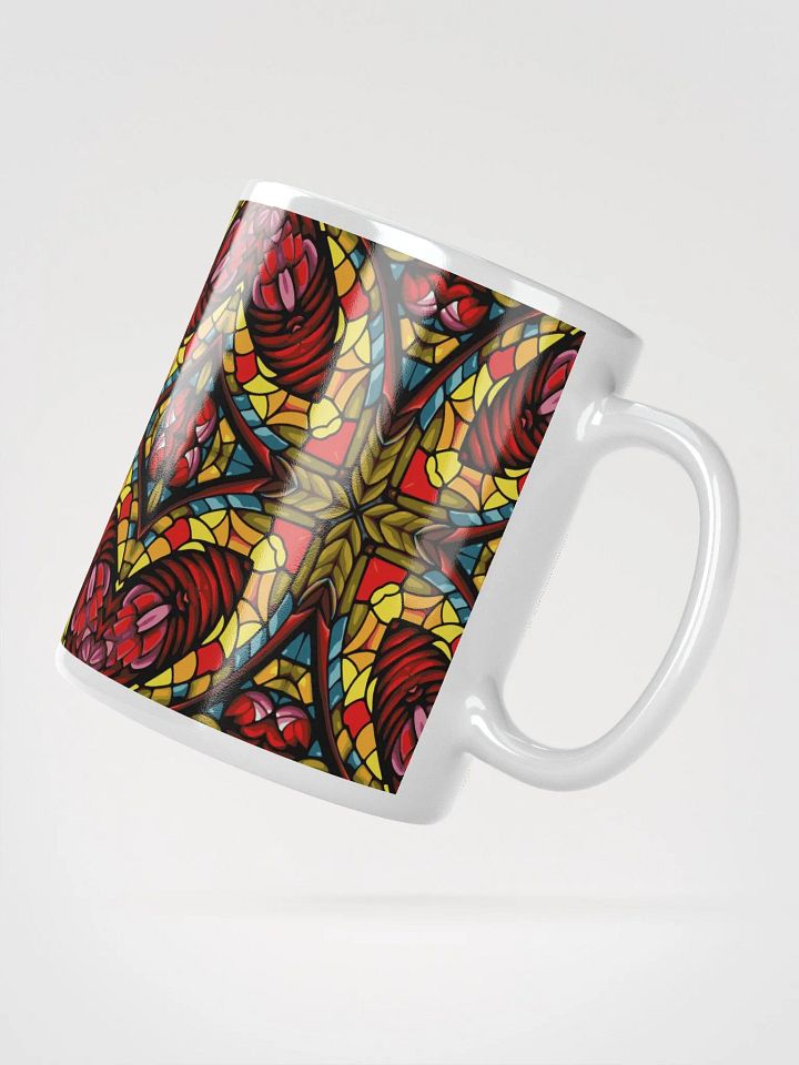 8T Sips Mosaic White Glossy Mug product image (2)