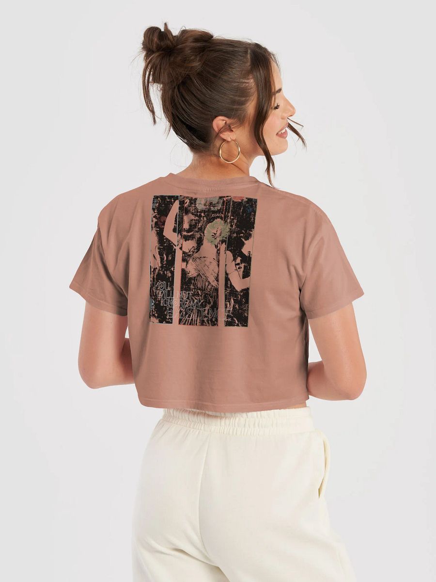 You Will Not Ignore My Existence // Pride 2025 Crop Tee product image (4)