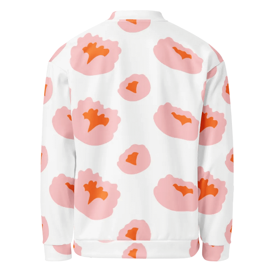 Customizable Bat Pattern Bomber Jacket product image (4)