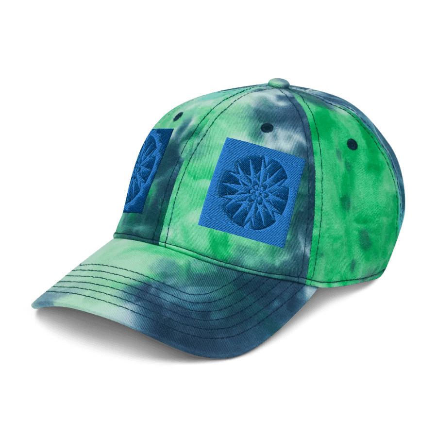 snowflake dye hat product image (9)