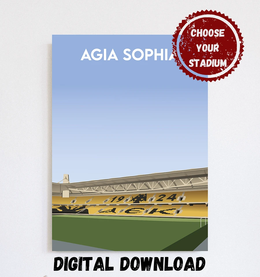 AEK Stadium Design Digital Download product image (1)