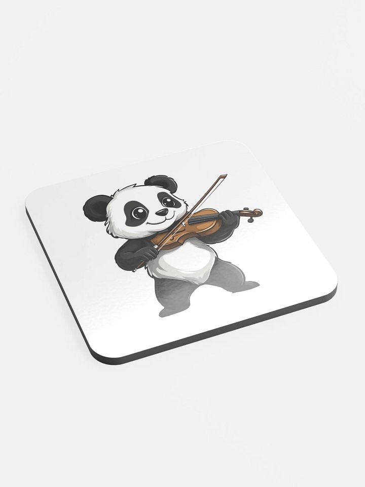 panda violin coaster product image (2)
