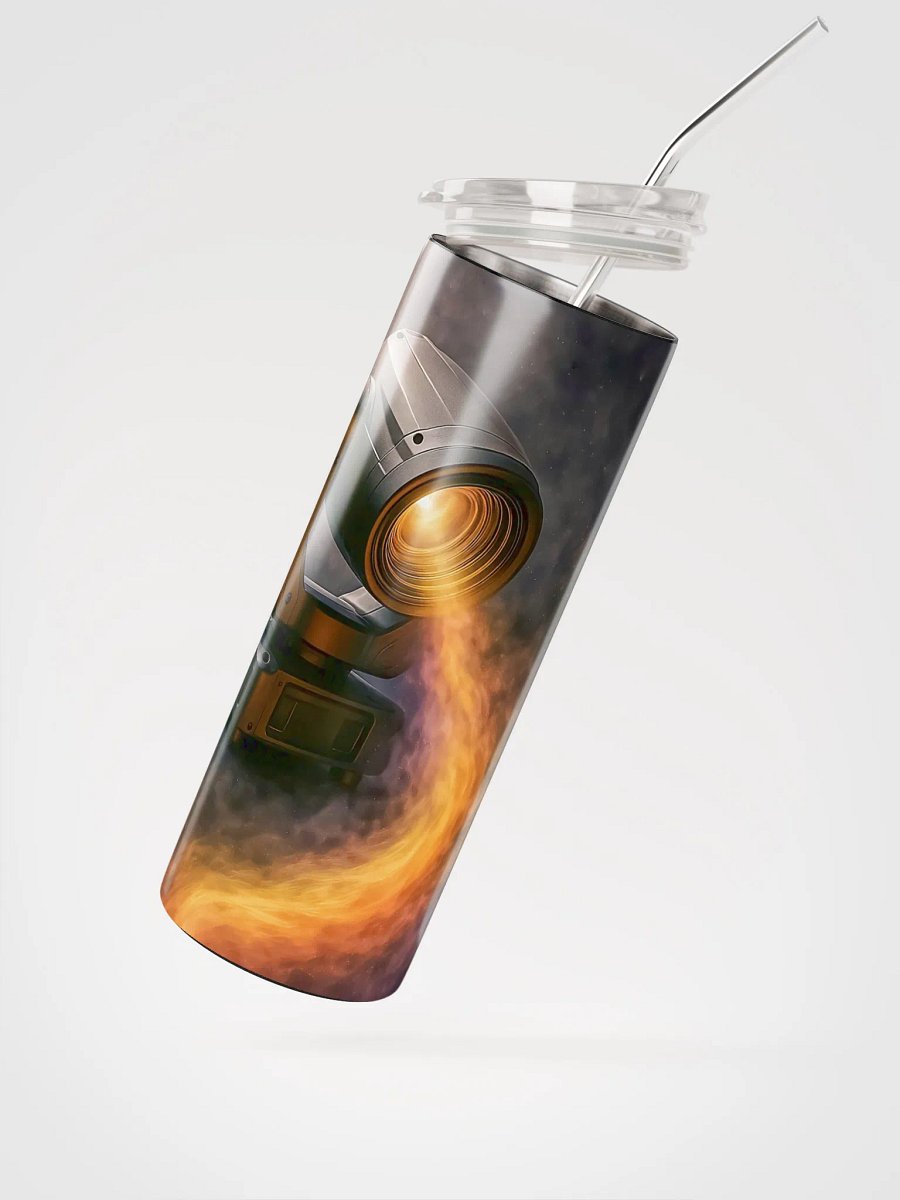 Theatrically Jerry: "Light Beam Cyclone" Moving Head Light Fine Art Tumbler product image (2)