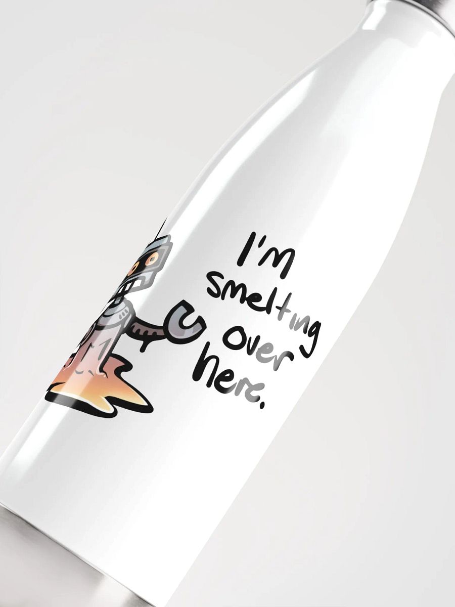 I'm smelting over here - Water Bottle product image (5)