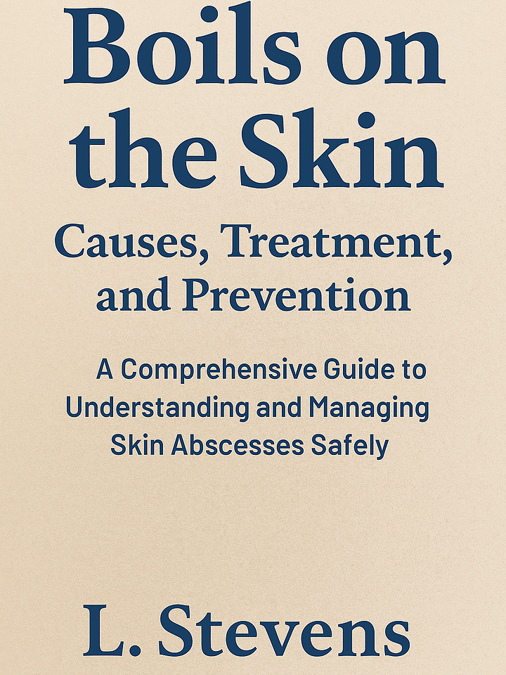 Boils on the Skin: Causes, Treatment, and Prevention A Comprehensive Guide to Understanding and Managing Skin Abscesses Safely product image (1)