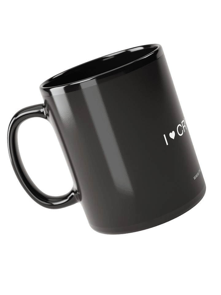 I Love Cryptos Black Mug product image (2)