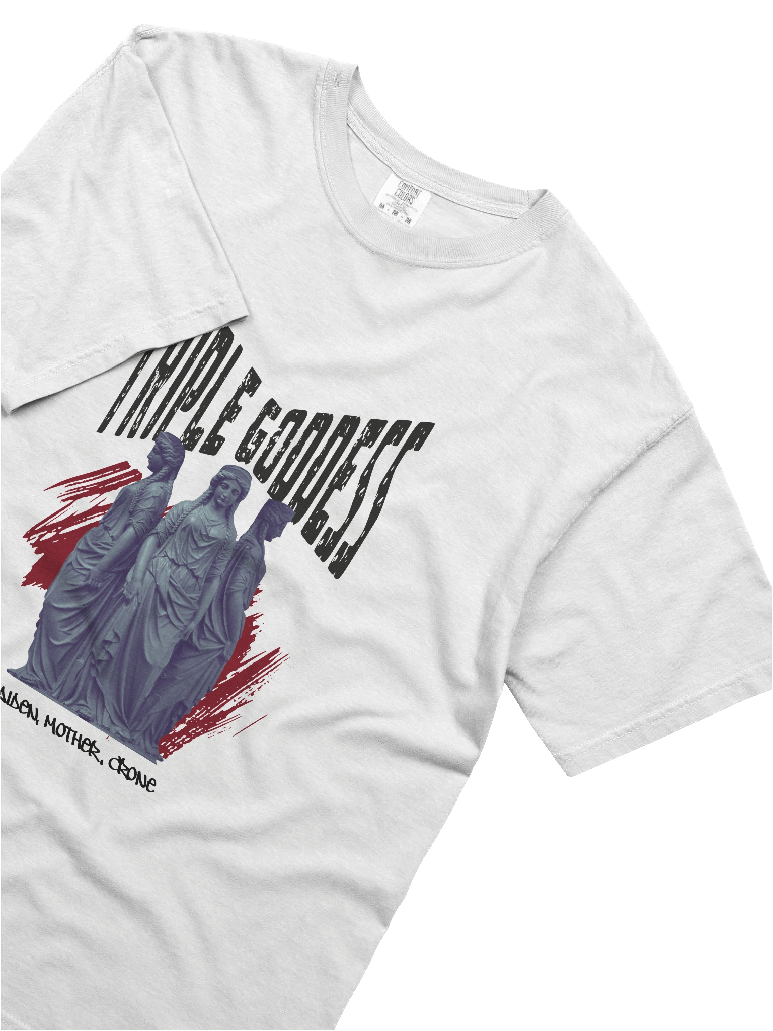 Triple Goddess - Dyed heavyweight T-Shirt product image (5)