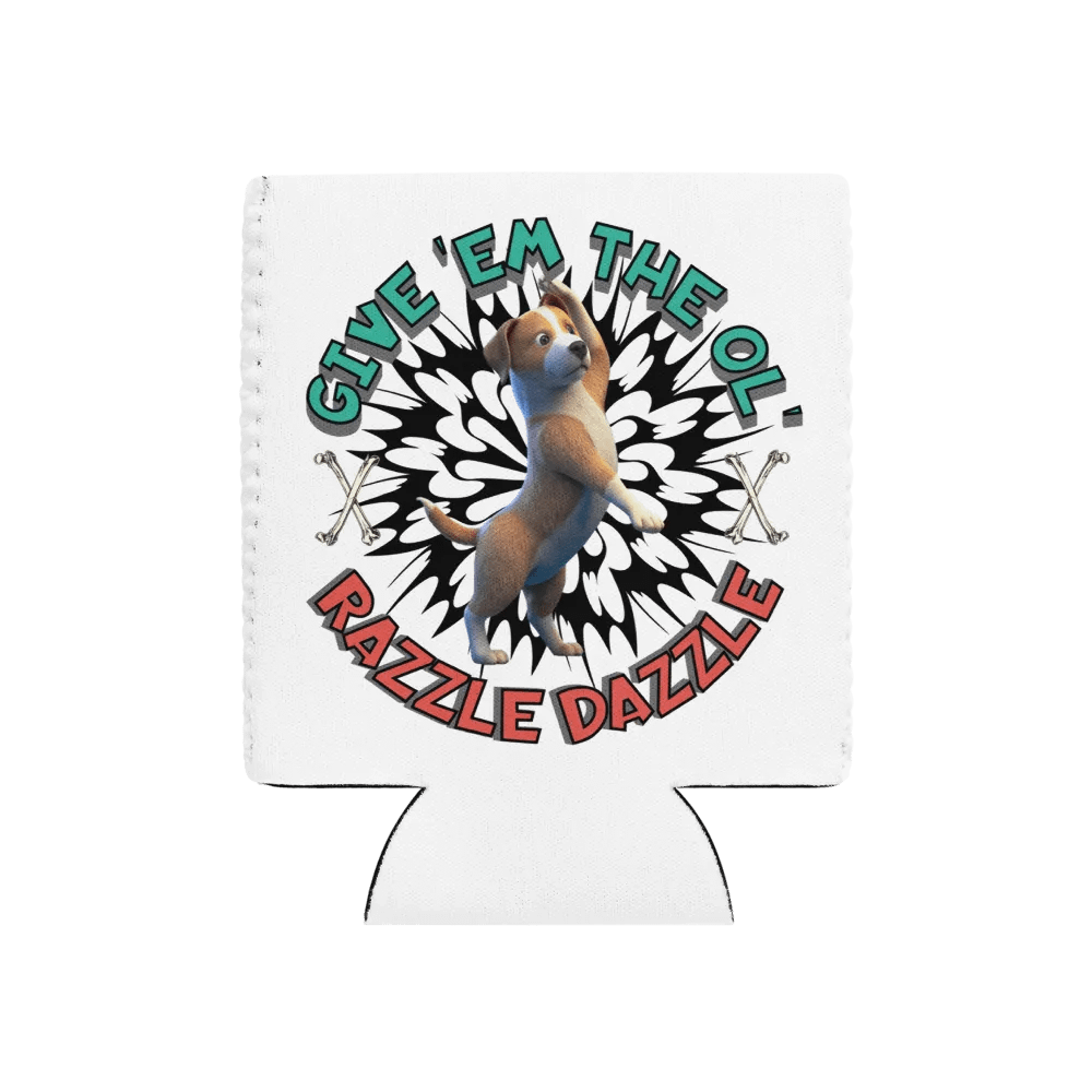 Razzle Dazzle Dog Canine Can Cooler product image (1)