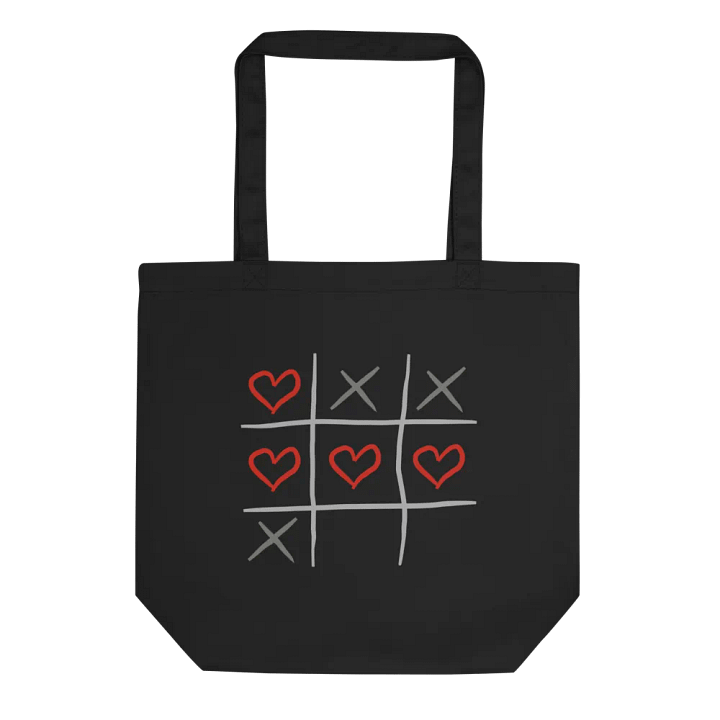 Organic Cotton Tote Bag, Tic-Tac-Toe product image (1)