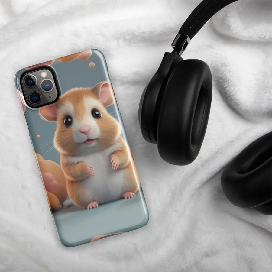 Whimsical Hamster Snap Case for iPhone® product image (49)