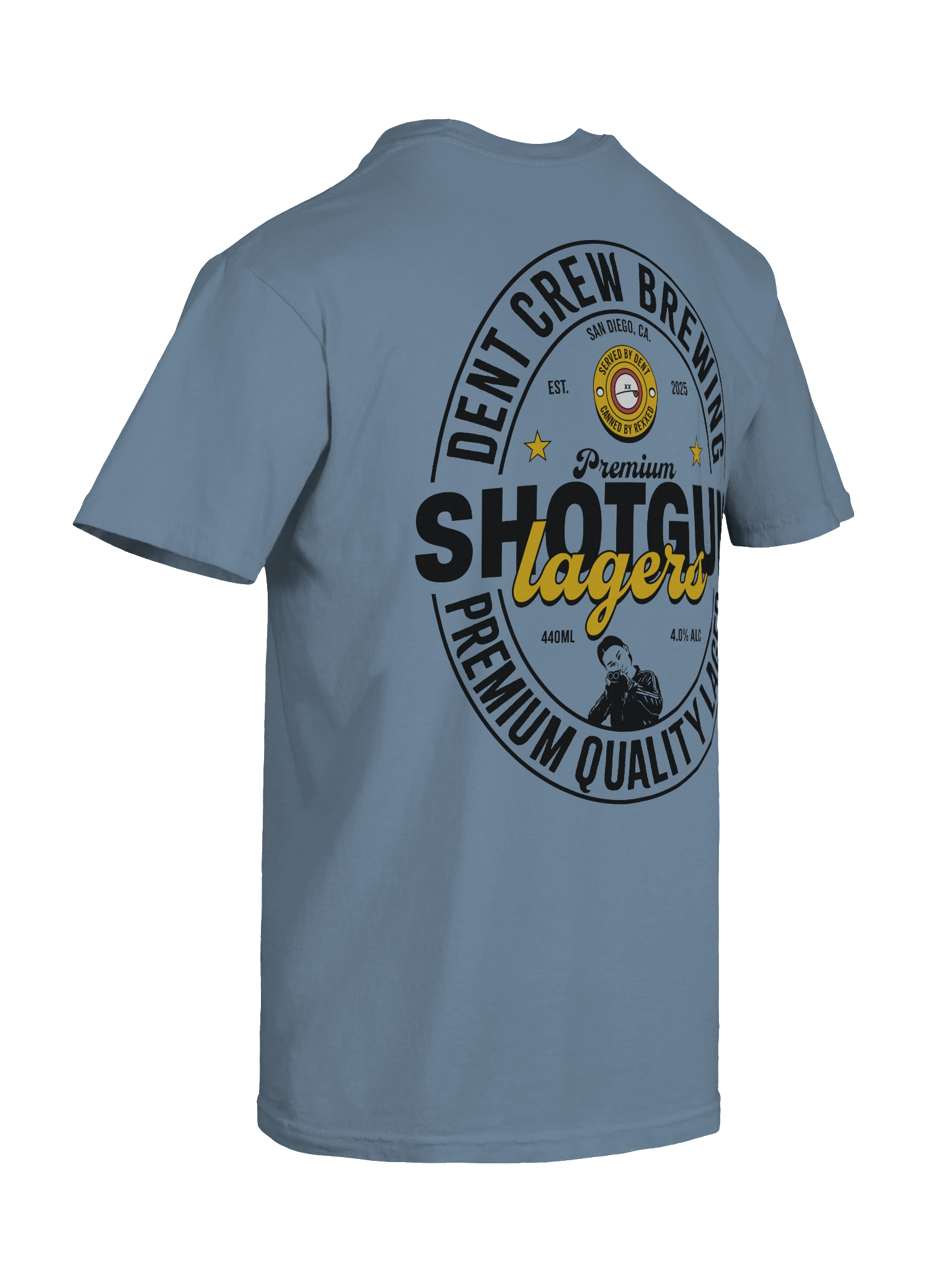 Shotgun Lagers served by DENT T-Shirt product image (10)