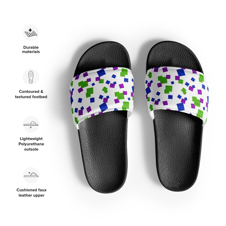 Woman's Glitchy Slides product image (15)