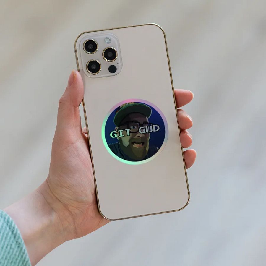 GIT GUD Shiny Sticker! product image (8)