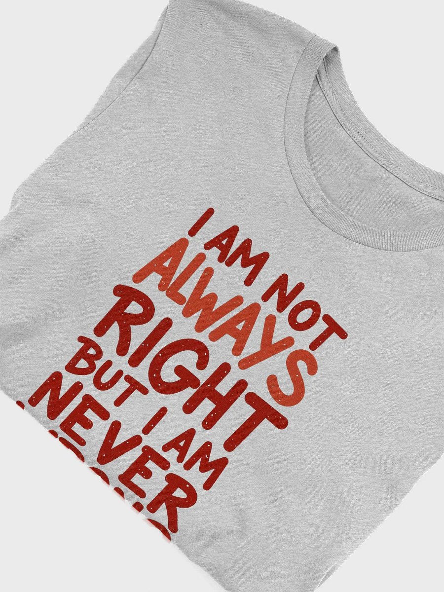 Never Wrong Bold Tee product image (53)