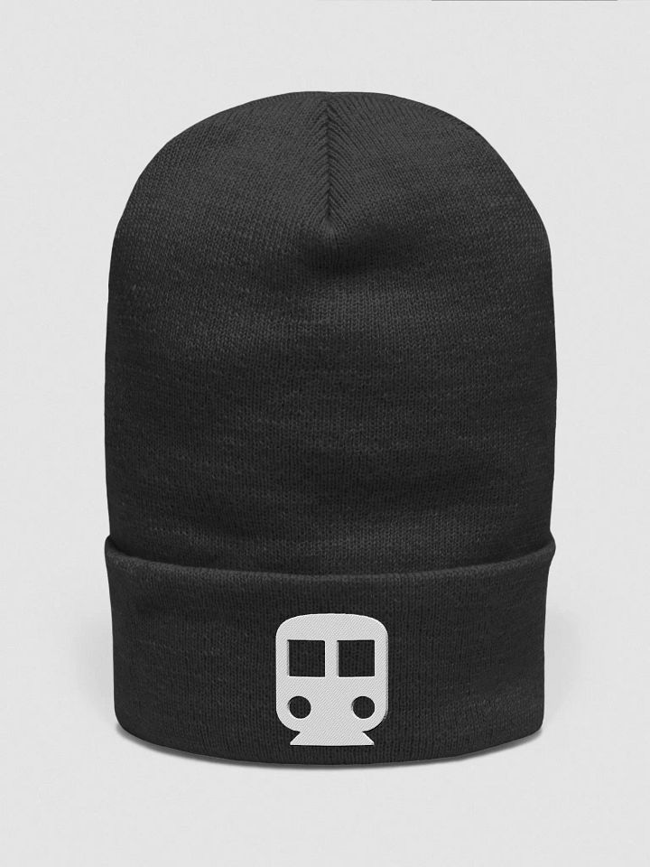 White Train Beanie product image (1)