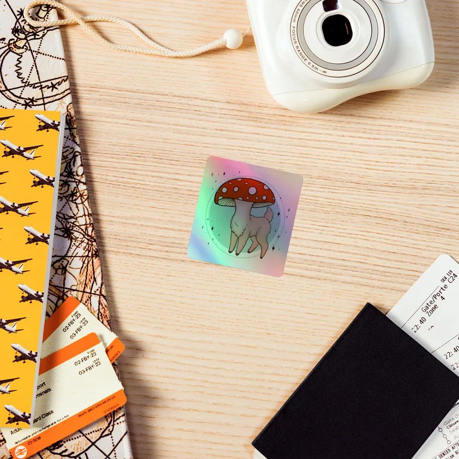 Mushroom Deer Sticker product image (7)